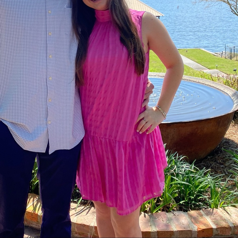 Marie Oliver pink dress